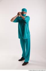 FALCO DOCTOR STANDING POSE WITH KNIFE